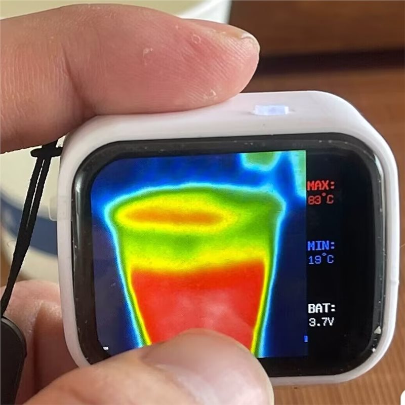 Underfloor Heating Thermal Detector - Appareil d'imagerie thermique miniature à écran