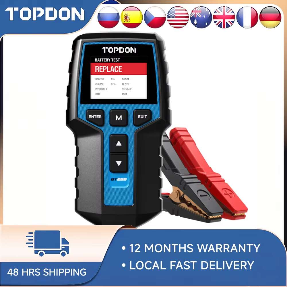 Topdon Tc001 Thermal Camera - Testeur de batterie de voiture TOPDON