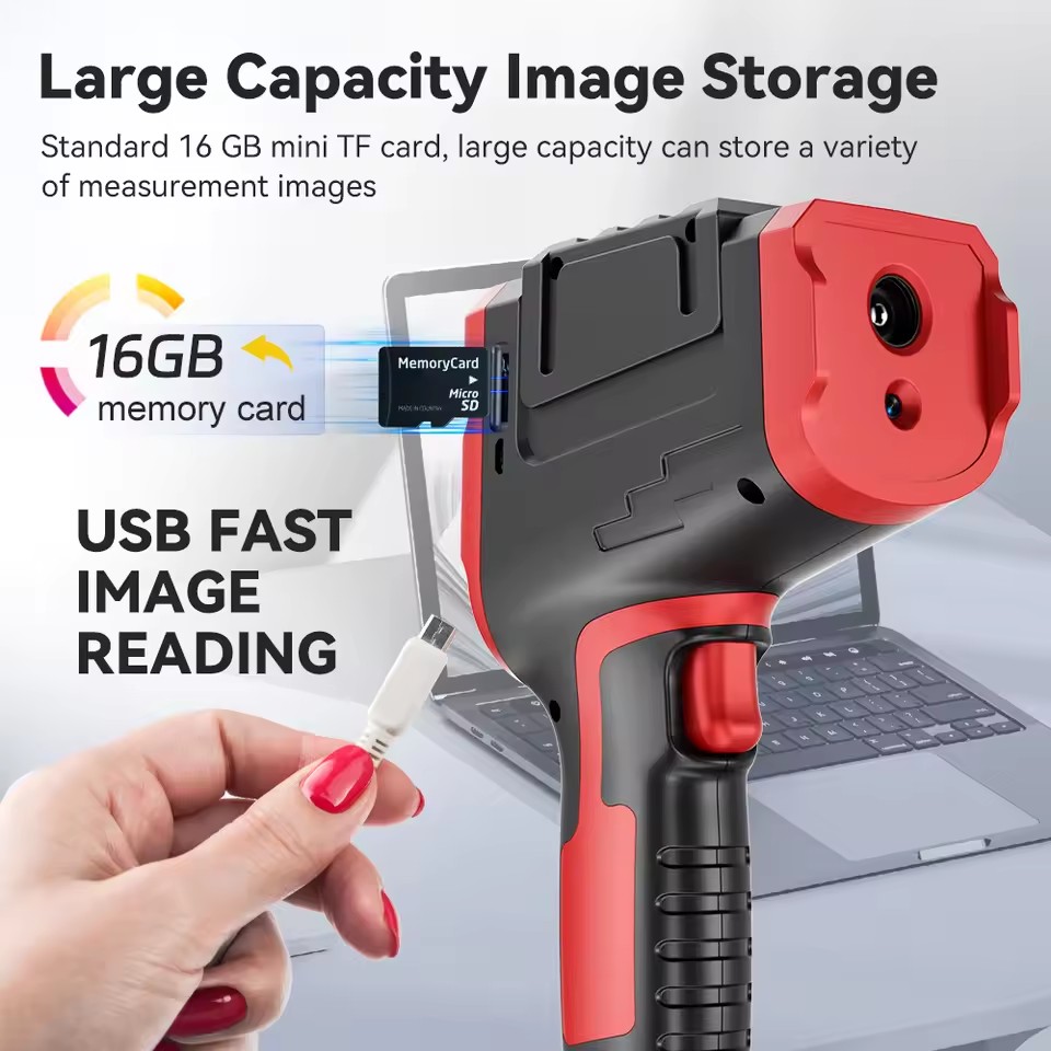 Nf 521 Thermal Imaging Camera - Caméra thermique infrarouge Noyafa NF-521, détecteur