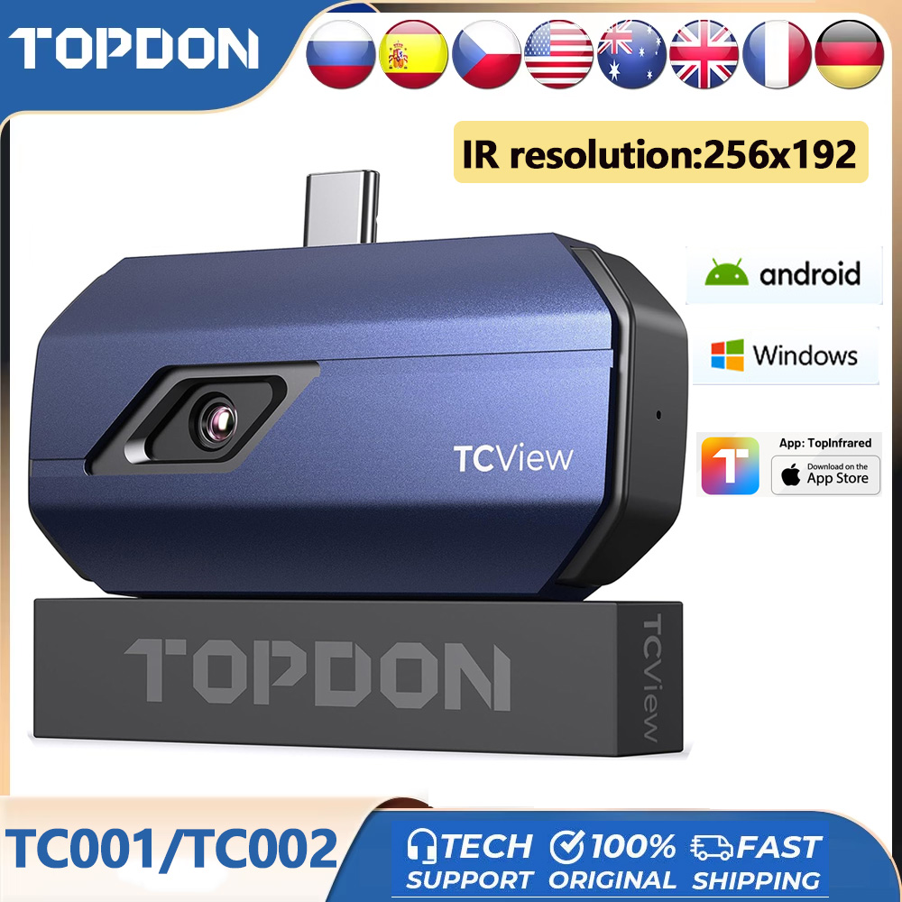 Topdon Tc001 Thermal Camera - Caméra thermique TOPDON TC001/TC002/TC002C DUO pour