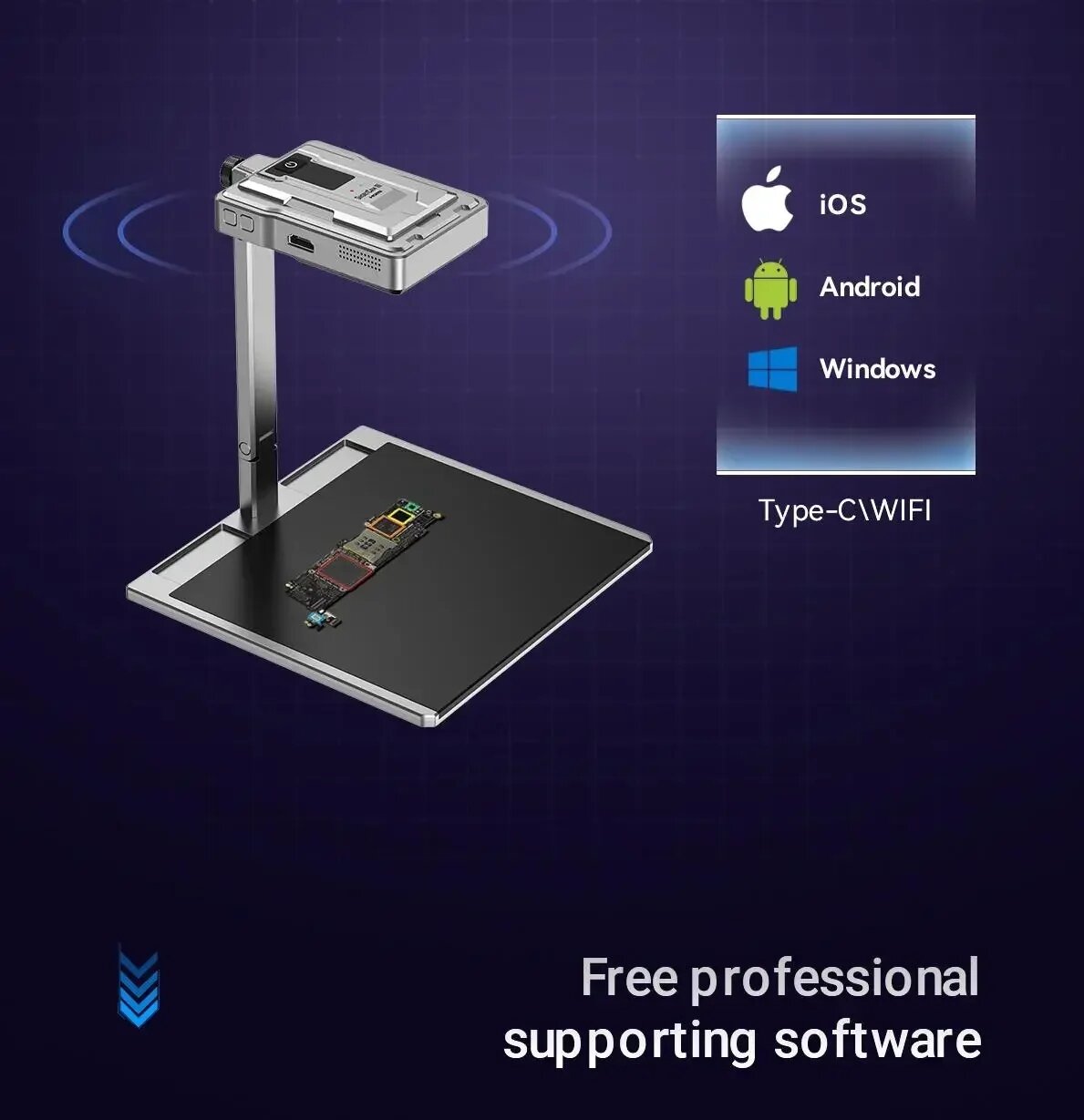 Pcb Short Circuit Thermal Diagnostics - LANGCHI SHIRYCAN III 4K équipement d'imagerie
