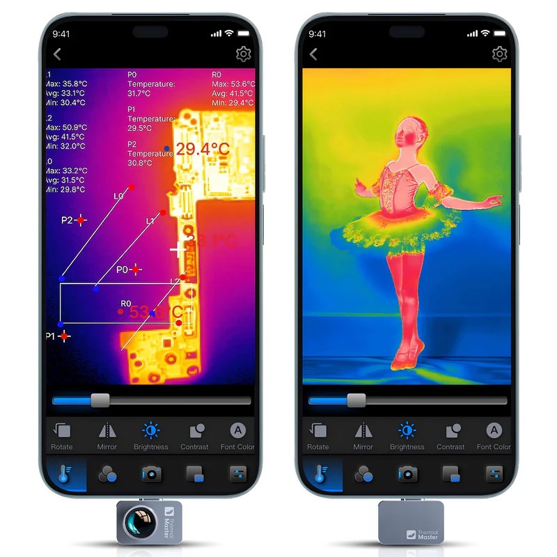 Caméra thermique InfiRay P2 Pr - Infiray P2 Pro Macro Lens avis et prix