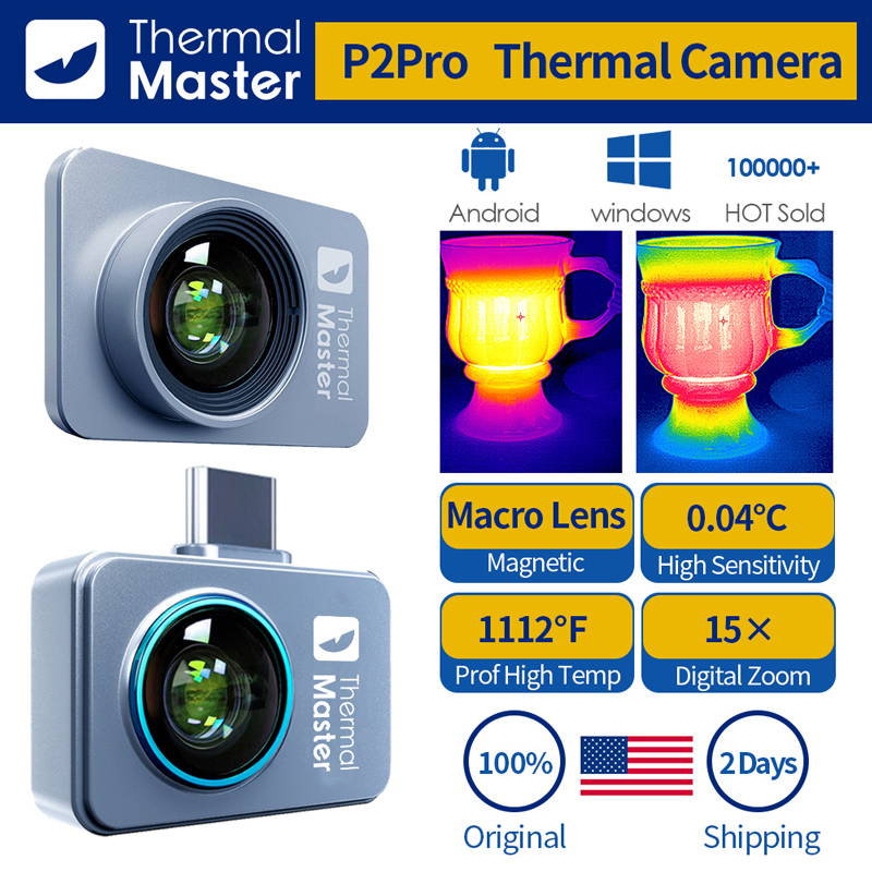 Caméra thermique infrarouge P2 - Infiray P2 Pro Macro Lens avis et prix
