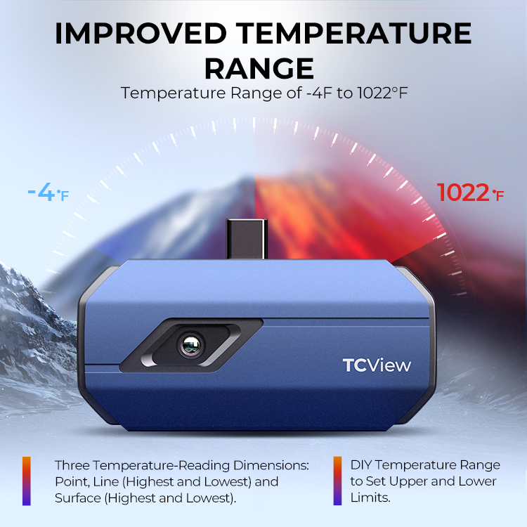 Caméra thermique infrarouge in - Topdon Tc001 Thermal Camera avis et prix