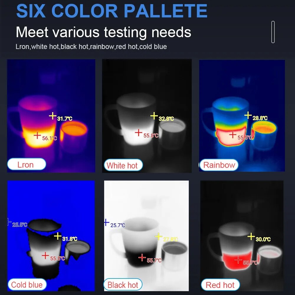 TOOLTOP T7 256*192 Android typ - Infiray P2 Pro Macro Lens avis et prix