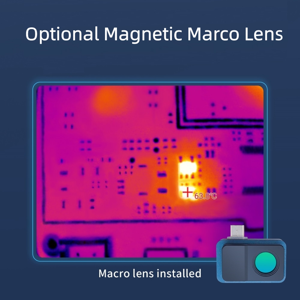 TOOLTOP T7 256*192 Android typ - Infiray P2 Pro Macro Lens avis et prix