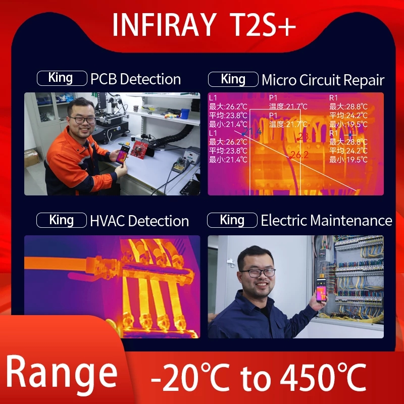 InfiRay T2S Plus imageur therm - Thermal Imager Pcb Repair avis et prix