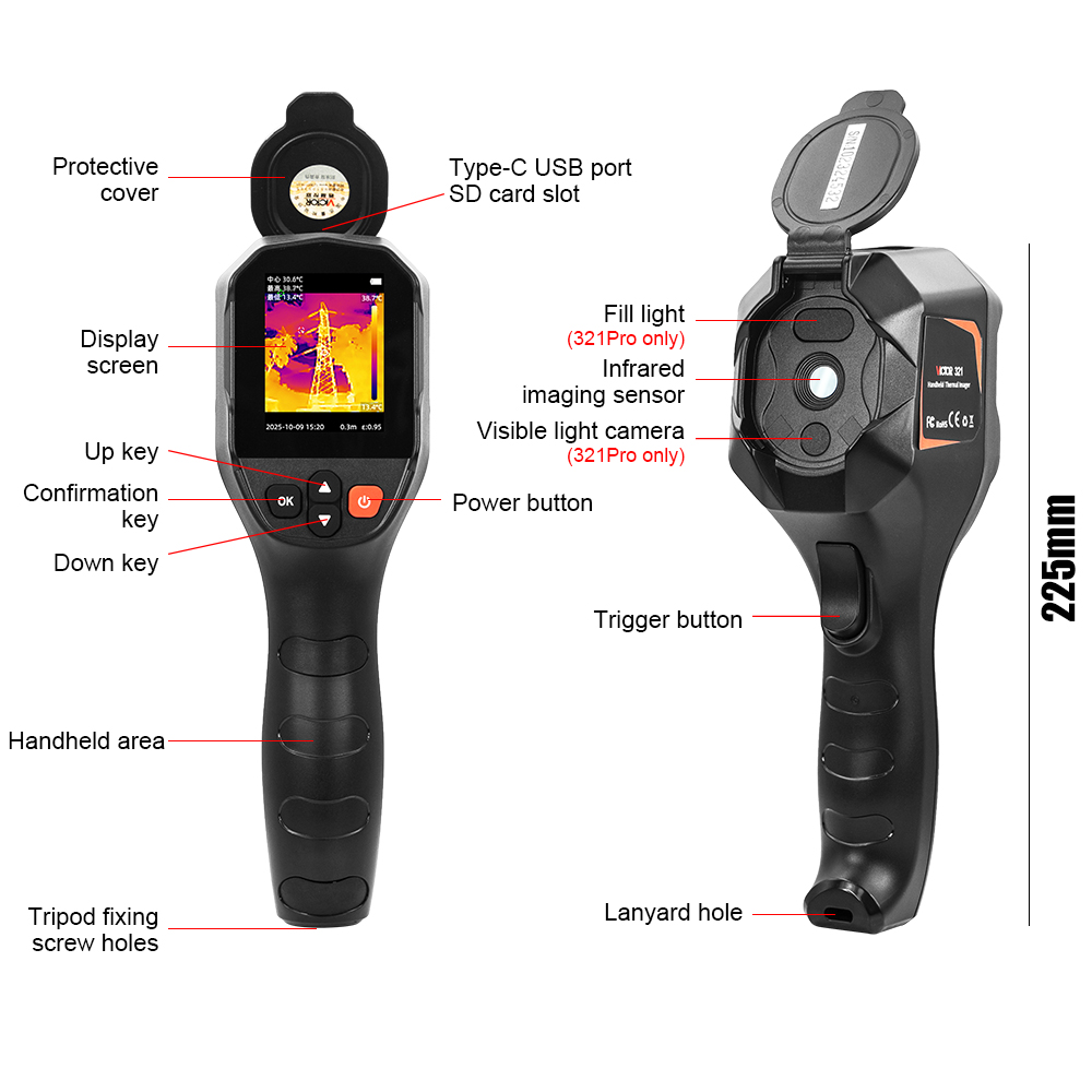 Caméra thermique infrarouge po - Nf 521 Thermal Imaging Camera avis et prix