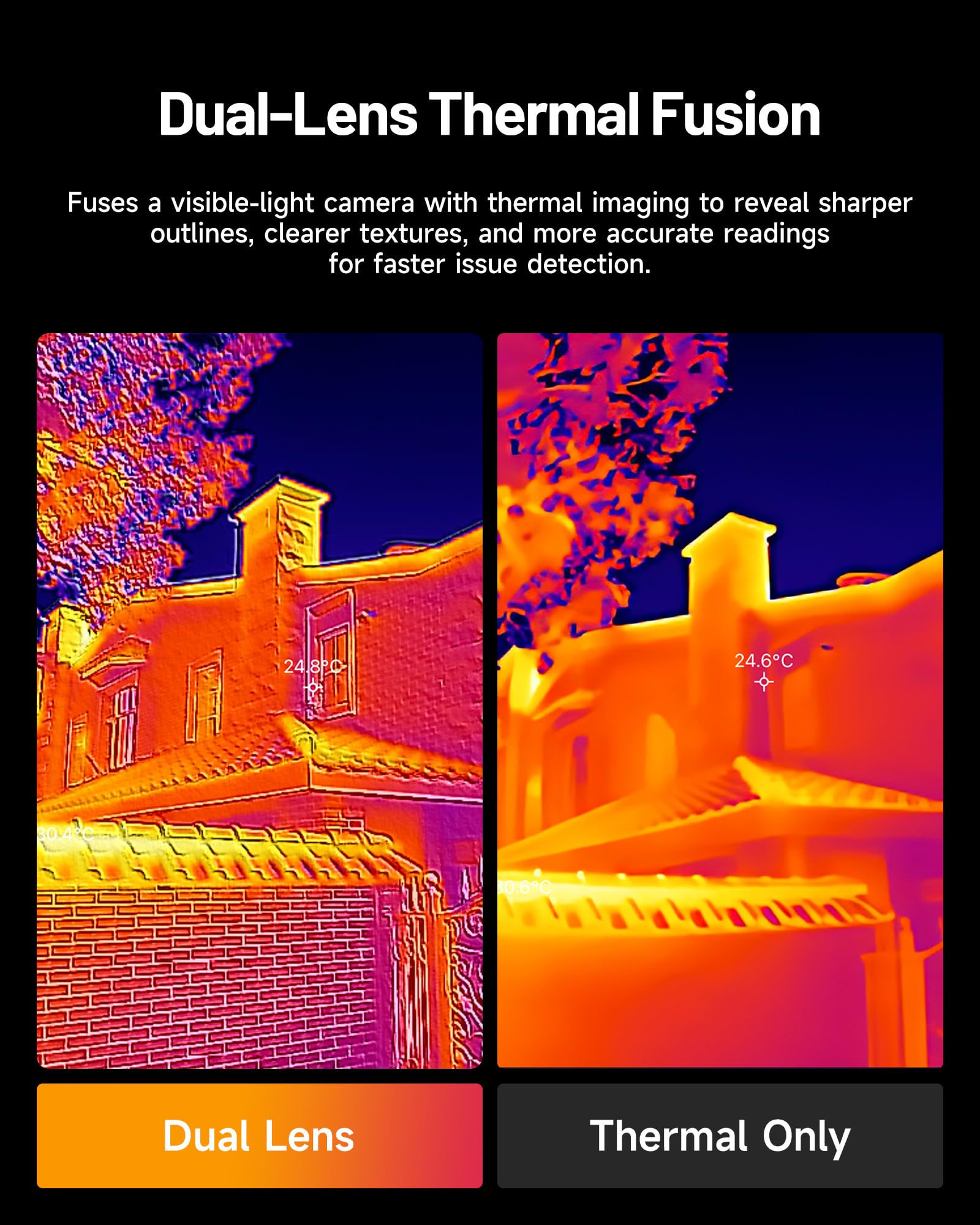Caméra thermique à double obje - Thermal Imaging Camera 256X192 avis et prix