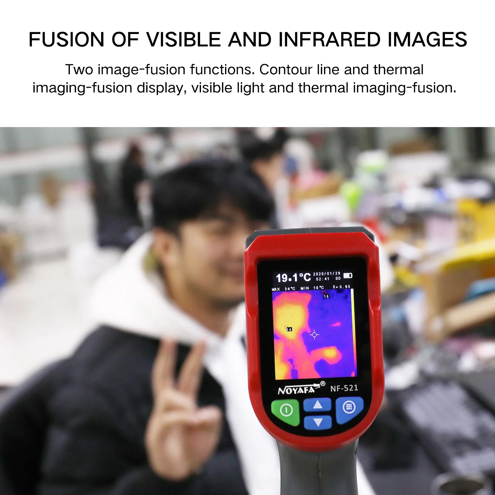 NF-521 Déterminer Cycleur Ther - Nf 521 Thermal Imaging Camera avis et prix