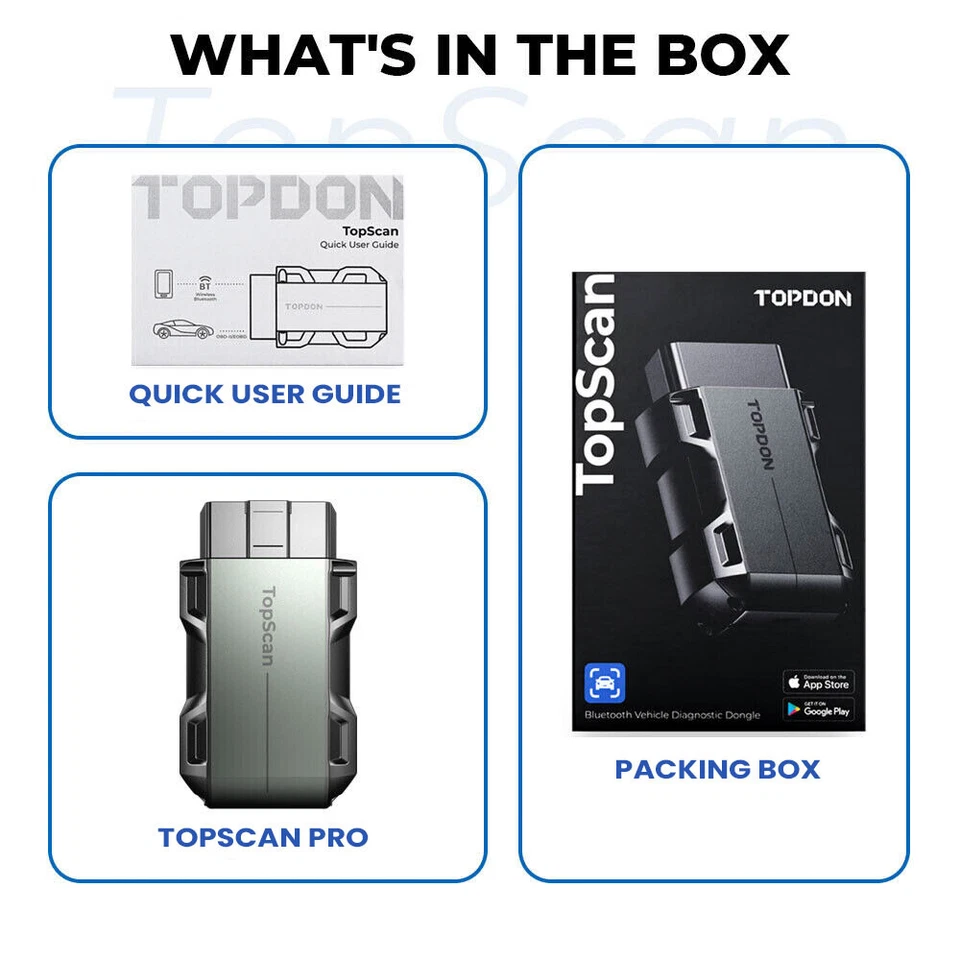 TOPDON TopScan Pro Scanner OBD - Topdon Tc001 Thermal Camera avis et prix