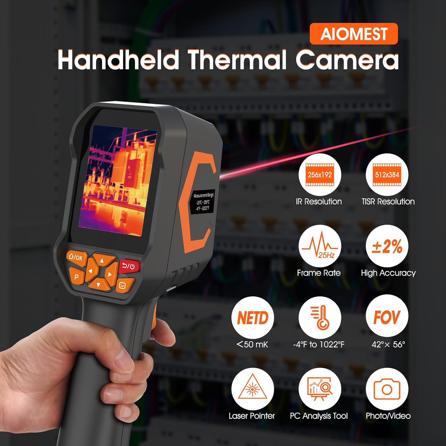 Caméra thermique HoldPeak DP15 - Nf 521 Thermal Imaging Camera avis et prix