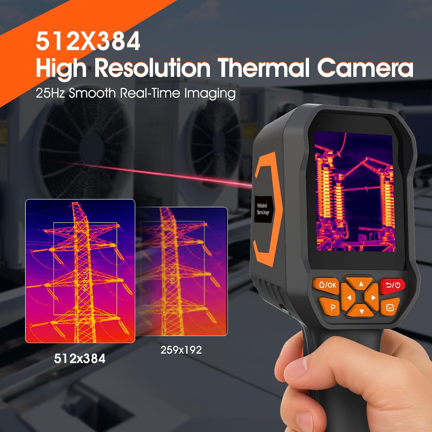 Caméra thermique HoldPeak DP15 - Nf 521 Thermal Imaging Camera avis et prix