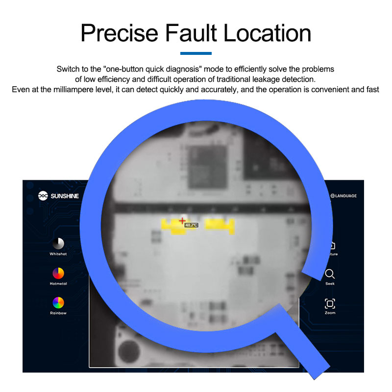 SUNSHINE TB-03S Caméra Thermiq - Shortcam Thermal Imaging Pcb avis et prix