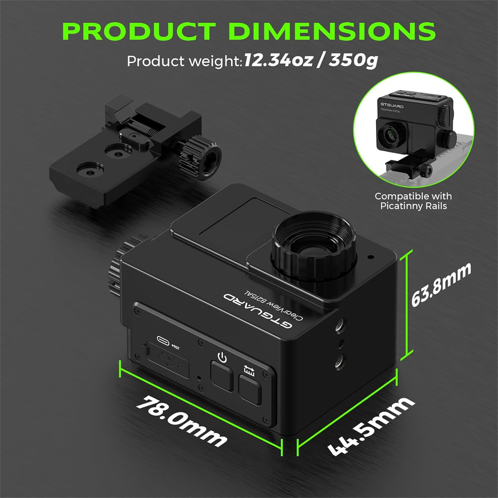 GTGUARD B215AL – Caméra monocu - Thermal Scope Night Vision Monocular avis et prix