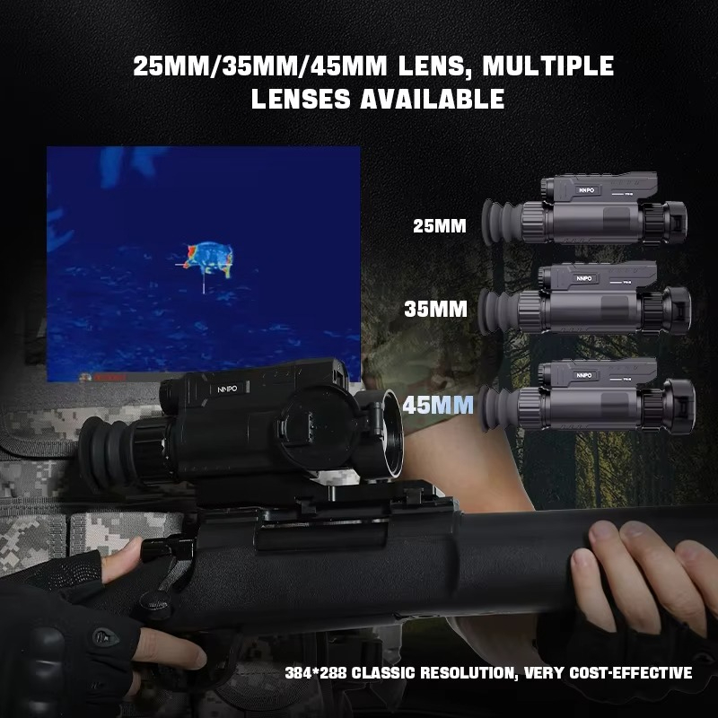TRS-325LRF 384X288 résolution  - Hunting Thermal Imaging Scope avis et prix